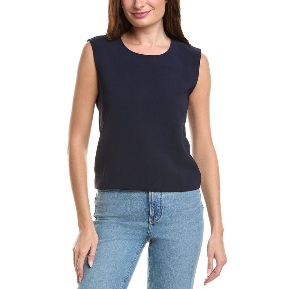 Leset Womens  Arielle Shell, Blue
